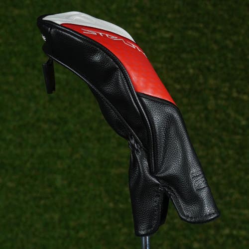 TaylorMade Stealth 2 Hybrid Headcover Black / White / Red Changeable #'s ~ LOOK!