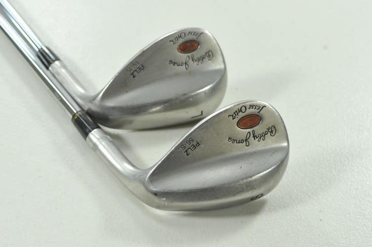 Bobby Jones Jesse Ortiz Pelz Sand 56* and Lob 60* Wedge Set Right Steel # 209180