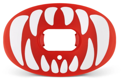 New BATTLE OXYGEN PRED MOUTH GUARD - RED - ONE SIZE FITS MOST 11628-BAT8252