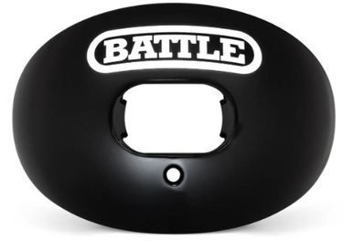 New BATTLE OXYGEN CHROME MOUTH GUARD - BLK - ONE SIZE FITS MOST 11628-BATOXYCHROMEBLK