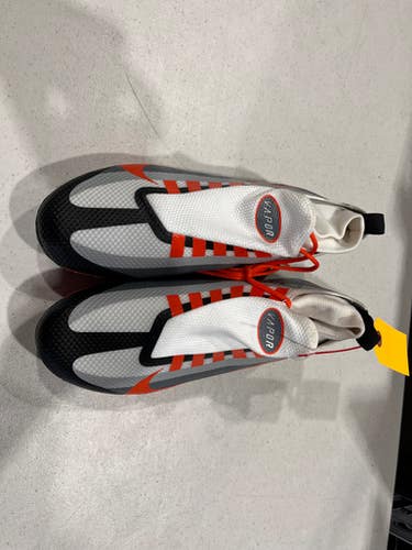 Used Nike Adult FB Cleats Black/Orange/White Senior 9.5 11628-S000178534