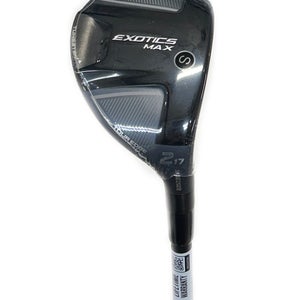 *MINT* Tour Edge Exotics Max 17* 2 Hybrid Graphite Ventus Blue 8-S Stiff Flex