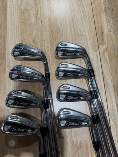 Used Titleist AP2 710 FORGED Mens Iron Set RH 3I-PW 11628-S000186854