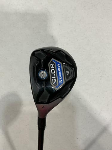Used Taylormade SLDR RESCUE 4 HYB Mens Hybrid Club LH 4 Hybrid 11628-S000183363