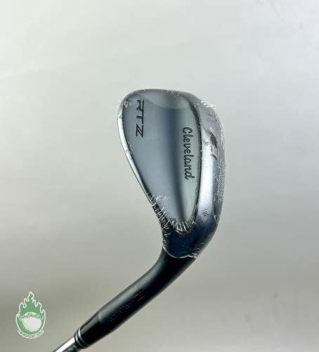 NEW Cleveland RTZ Black MID Wedge 58*-10 Spinner TI Wedge Flex Steel Golf Club