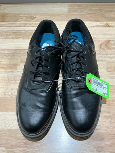 Used Foot Joy Mens Golf Shoes Black Senior 9 11628-S000181348