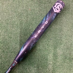 Blue 2025 Louisville Slugger Kryo Composite Bat (-11) Composite 22 oz 33" (Used)