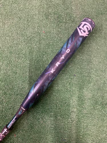 Blue 2025 Louisville Slugger Kryo Composite Bat (-11) Composite 22 oz 33" (Used)