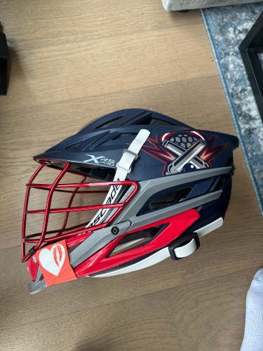 2023 Boston Cannons Game Uses Cascade XRS Pro Helmet