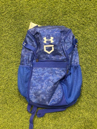 Under Armour Utility Print Backpack Blue OSFA (New)
