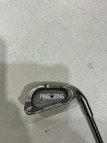 Used Ping ZING BLUE DOT Mens Individual Iron RH 8 Iron 11628-S000183750