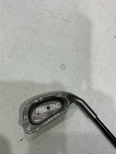 Used Ping ZING BLACK DOT Mens Individual Iron RH 4 Iron 11628-S000183749