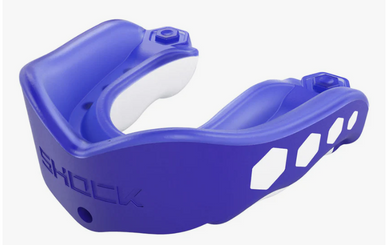 New SHOCK DOCTOR GEL MAX BLUE RASBRY MOUTHGUARD - YTH 11628-SHD6353Y