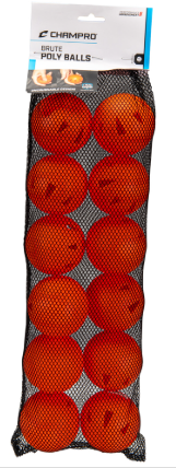 New 9" BRUTE POLY BALL 12PK 11628-CHPCBB50
