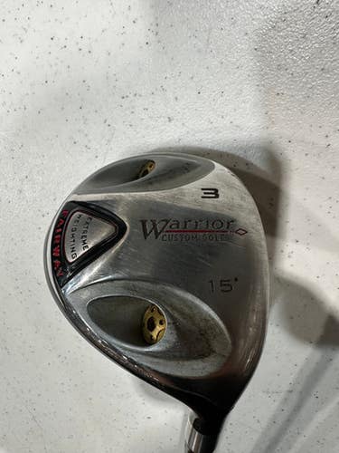 Used Warrior CUSTOM Mens Fairway Wood RH 3 Wood 11628-S000179194