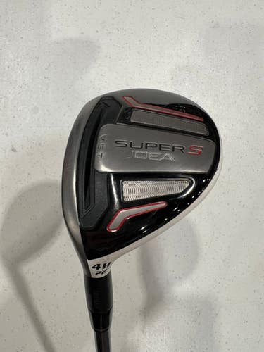 Used Adams Golf SUPER S IDEA Mens Hybrid Club LH 4 Hybrid 11628-S000178984
