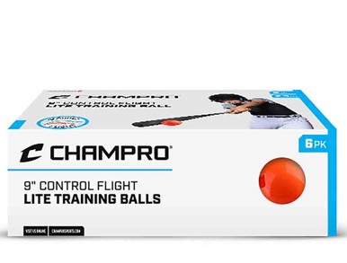 New CHAMPRO 9" CONTROL FLIGHT 6PK 11628-CHPCBB97