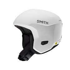 Unisex Large Smith Icon MIPS Helmet White (New) FIS Legal