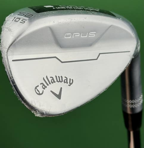 Callaway Opus Chrome Gap GW Wedge 52-10* S-Grind Steel Dynamic Gold Mid 115 NEW