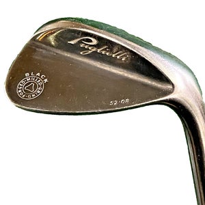 Adams Golf Puglielli Black Gap Wedge 52*08 RH Stiff Steel 35" New Midsize Grip