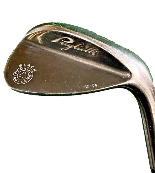 Adams Golf Puglielli Black Gap Wedge 52*08 RH Stiff Steel 35" New Midsize Grip