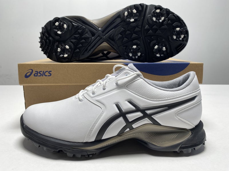 ASICS Gel-Ace Pro M Golf Shoes White Black Men's SZ 9.5 (1111A220-100)