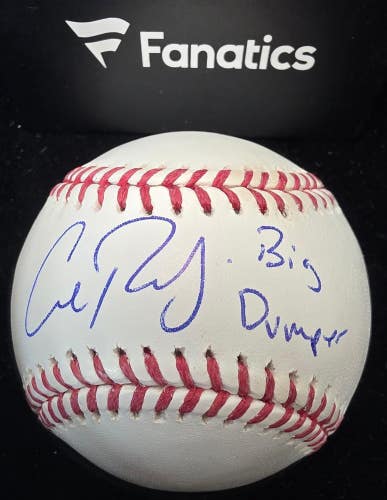 Mariners CAL RALEIGH "Big Dumper" Autographed Auto Signed MLB Baseball COA