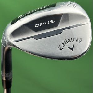 Callaway Opus Chrome Lob LW Wedge LEFT Hand 58-10* S-Grind Steel LH NEW