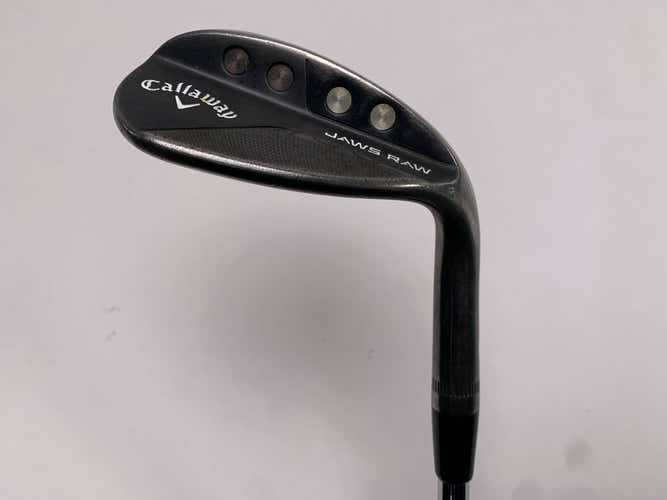 Callaway Jaws Raw Black Plasma Wedge 58* 8 Bounce Z-Grind S400 Stiff Steel RH