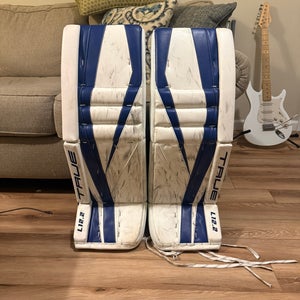 True L12.2 34+2 Pro Goalie Leg Pads (Used)