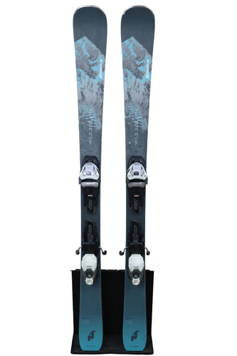 USED 2023 Nordica Wild Belle 78 Skis w/ Marker TP2 Bindings - 138cm