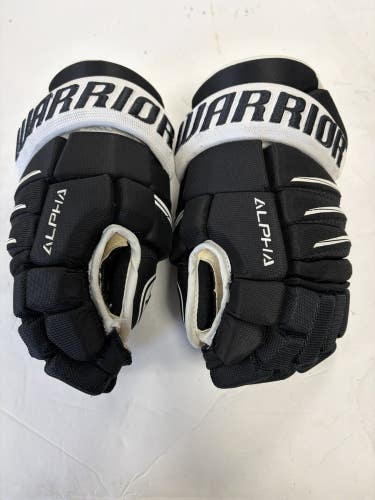 Junior Size 12 Inch Warrior Alpha EVO PRO Ice Hockey Player Gloves
