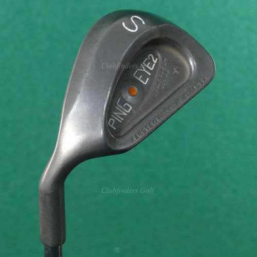LH Ping Eye 2 Plus Orange Dot SW Sand Wedge Karsten KT-Shaft Steel Stiff