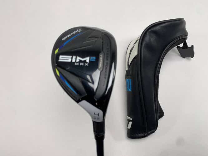 TaylorMade SIM2 MAX Rescue 4 Hybrid 22* Fujikura Ventus Blue 7S Stiff RH HC