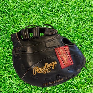 Rawlings Gold Glove PRO21FB – Rare Black & Gold – Heart of the Hide – 1B Mitt