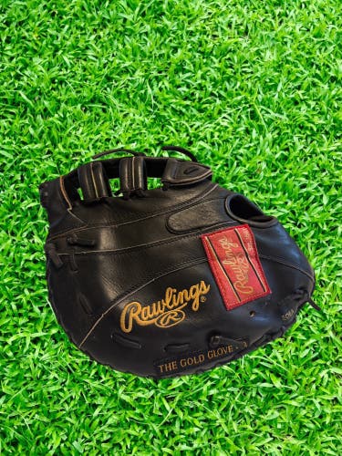 Rawlings Gold Glove PRO21FB – Rare Black & Gold – Heart of the Hide – 1B Mitt