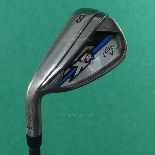 LH Callaway XR OS Single 8 Iron Mitsubishi Rayon Fubuki AT 55 Graphite Regular