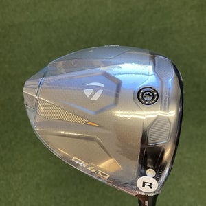 New 2026 Taylor Made Qi4D Max 10.5 Deg Driver Reax Blue 50 Reg