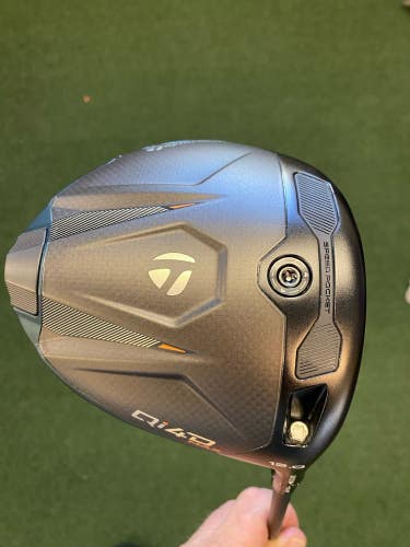 New 2026 Taylor Made Qi4D Max 12 Deg Driver Reax Blue 50 Senior Flex