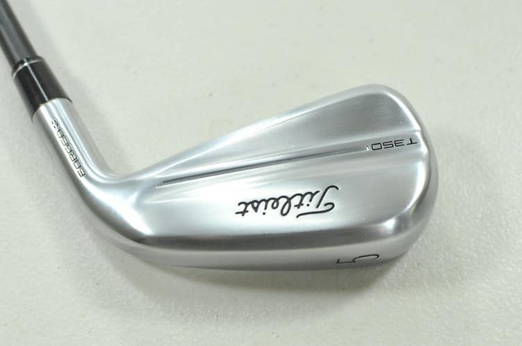 Titleist T350 2025 Single 5 Iron Regular Flex Right HZRDUS 5.5 Graphite # 209634
