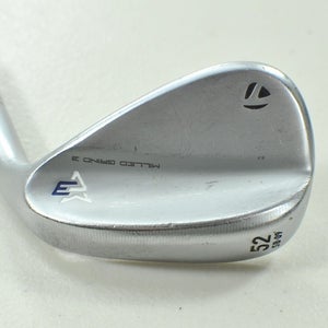 TaylorMade Milled Grind 3 Chrome 52*-09 Wedge Right DG S200 Stiff Steel #209638
