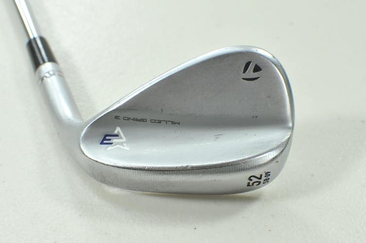 TaylorMade Milled Grind 3 Chrome 52*-09 Wedge Right DG S200 Stiff Steel #209638