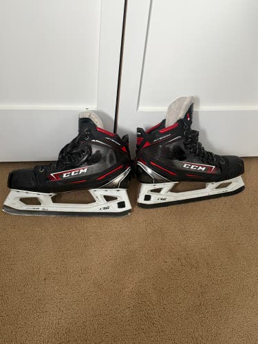 2019 CCM JetSpeed FT2 Hockey Goalie Skates Regular Width 9 (Used)