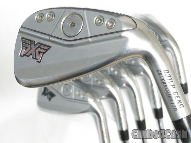 PXG 0311P GEN6 Irons Forged True Temper Elevate MPH 95 Regular Flex 4-P