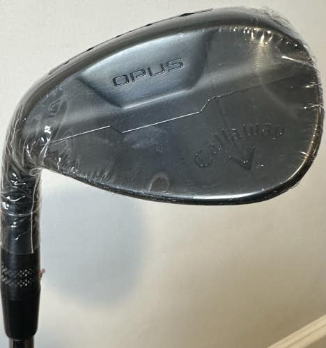 Callaway Opus Black Gap GW Wedge 52-10* LEFT Hand S-Grind Steel LH NEW