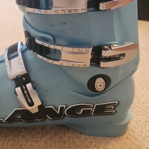 Mondo 27 & 27.5 Men's Lange World Cup Ski Boots Medium Flex (Used)