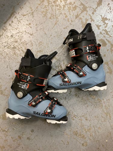 Mondo 25 & 25.5 Men's Salomon QST Access 70 T All Mountain Ski Boots Soft Flex (Used)