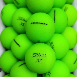 Titleist Green Velocity.....12 Near Mint AAAA Used Golf Balls