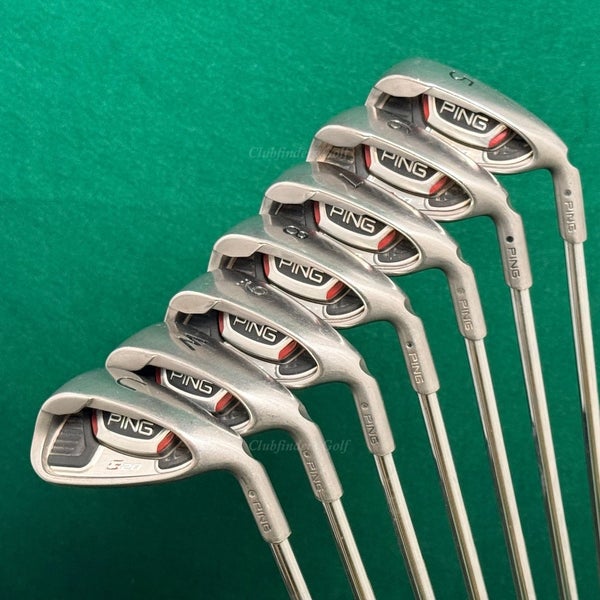 Ping G20 Black Dot 5-UW Iron Set Ping CFS Steel Regular