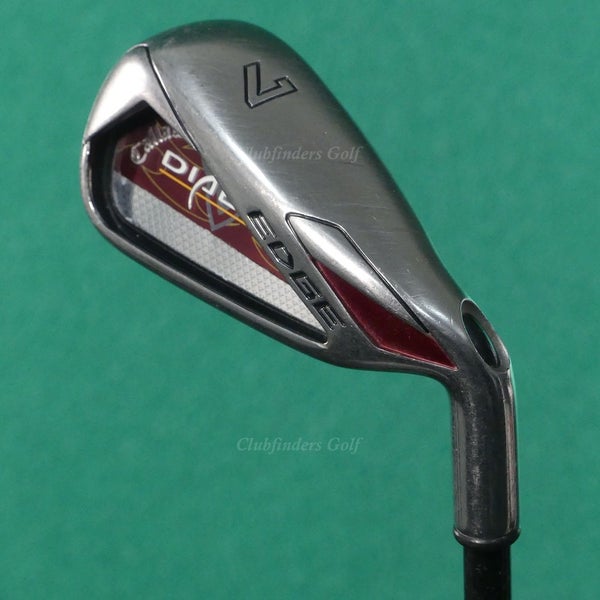 Callaway Diablo Edge Single 7 Iron Factory I-75G Graphite Stiff